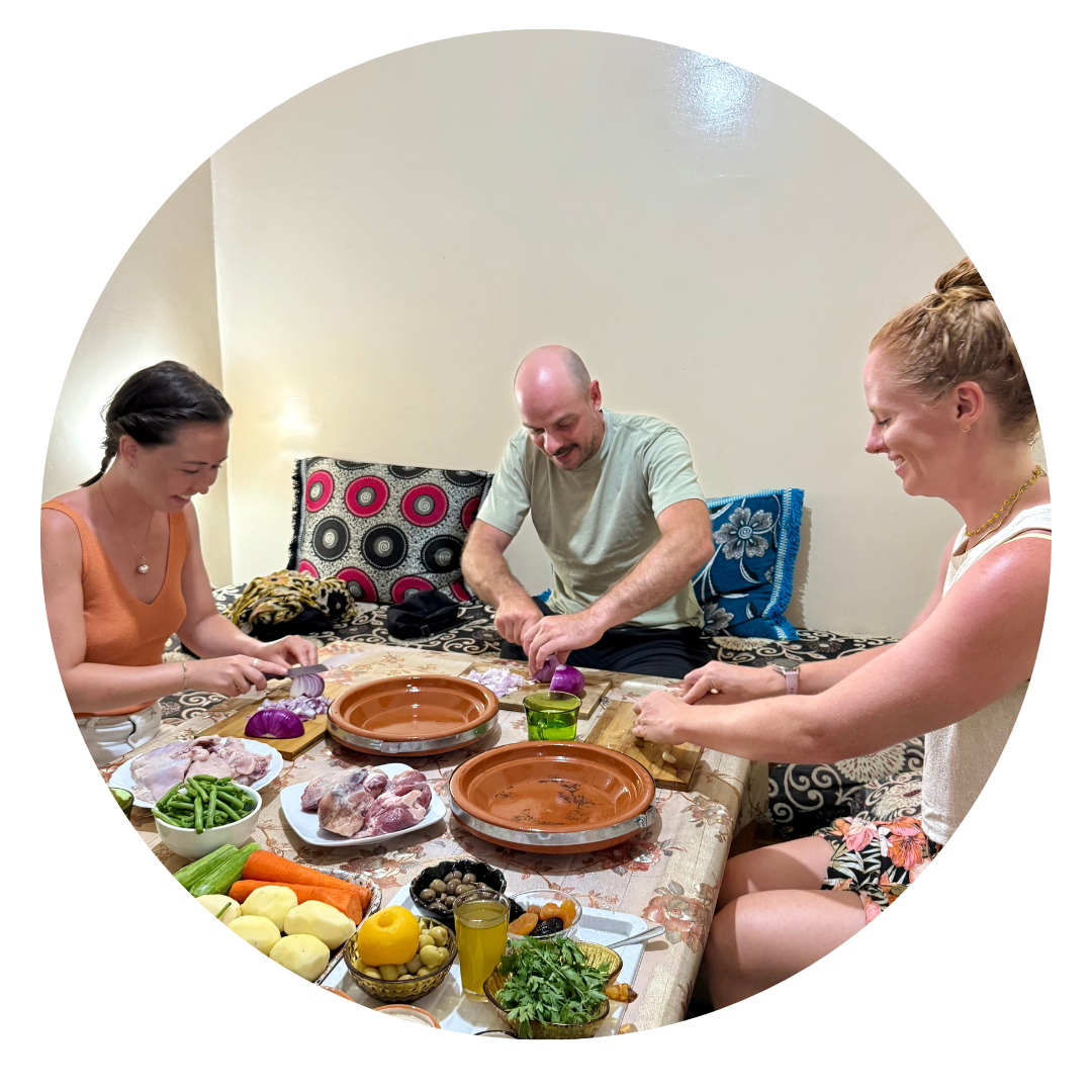 family cooking experience Essaouira